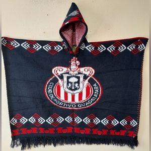 Chivas Hooded Poncho